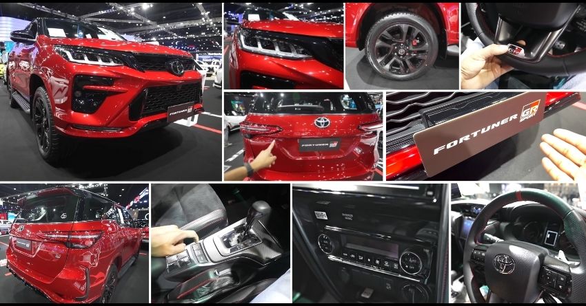 Meet 2022 Toyota Fortuner GR Sport SUV - Showcased At BIMS