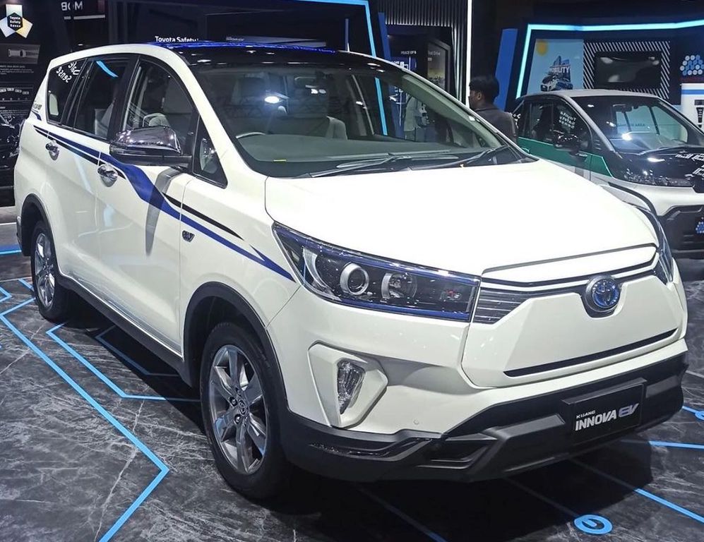 Electric Toyota Innova MPV Prototype Officially Showcased - midground