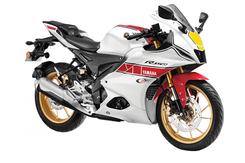 Yamaha R15M 60th Anniversary World GP Edition Launched in India - close up