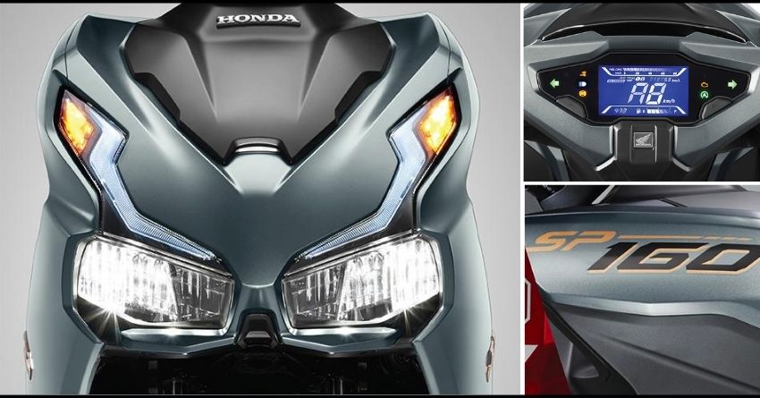 Official Photos of Honda Airblade 160; Rivals Yamaha Aerox 155