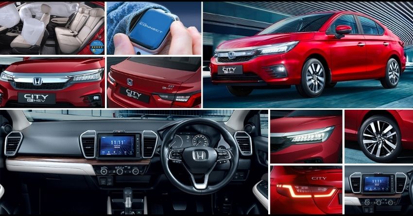 New Honda City Hybrid Model Official Photos and Price in India