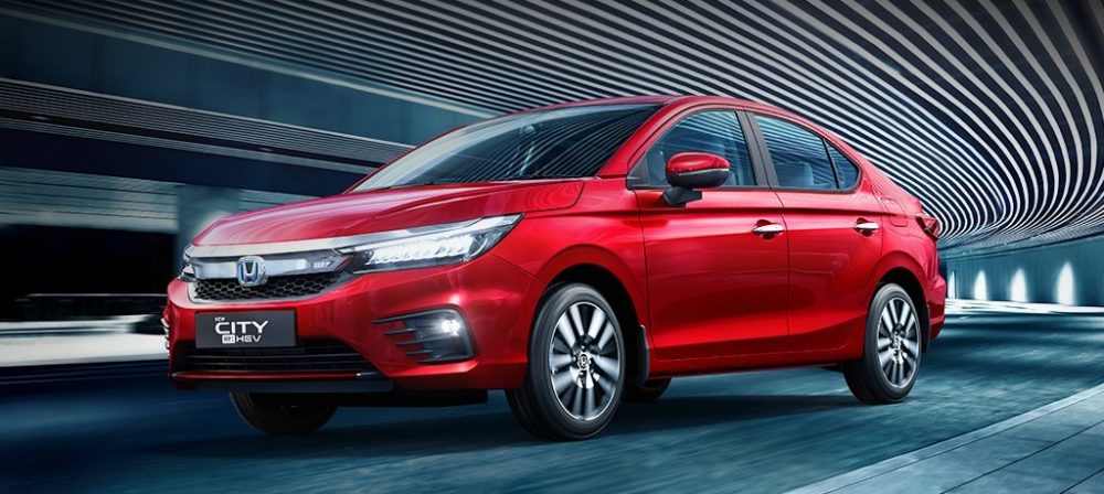 New Honda City Hybrid Model Official Photos and Price in India - shot