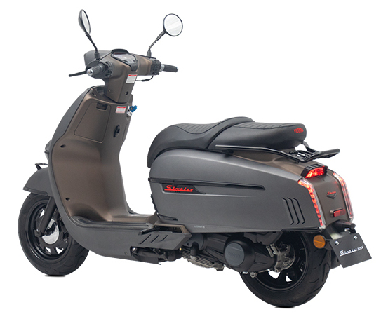 India's Most Powerful Retro Scooter Launched At Rs 2.99 Lakh - side