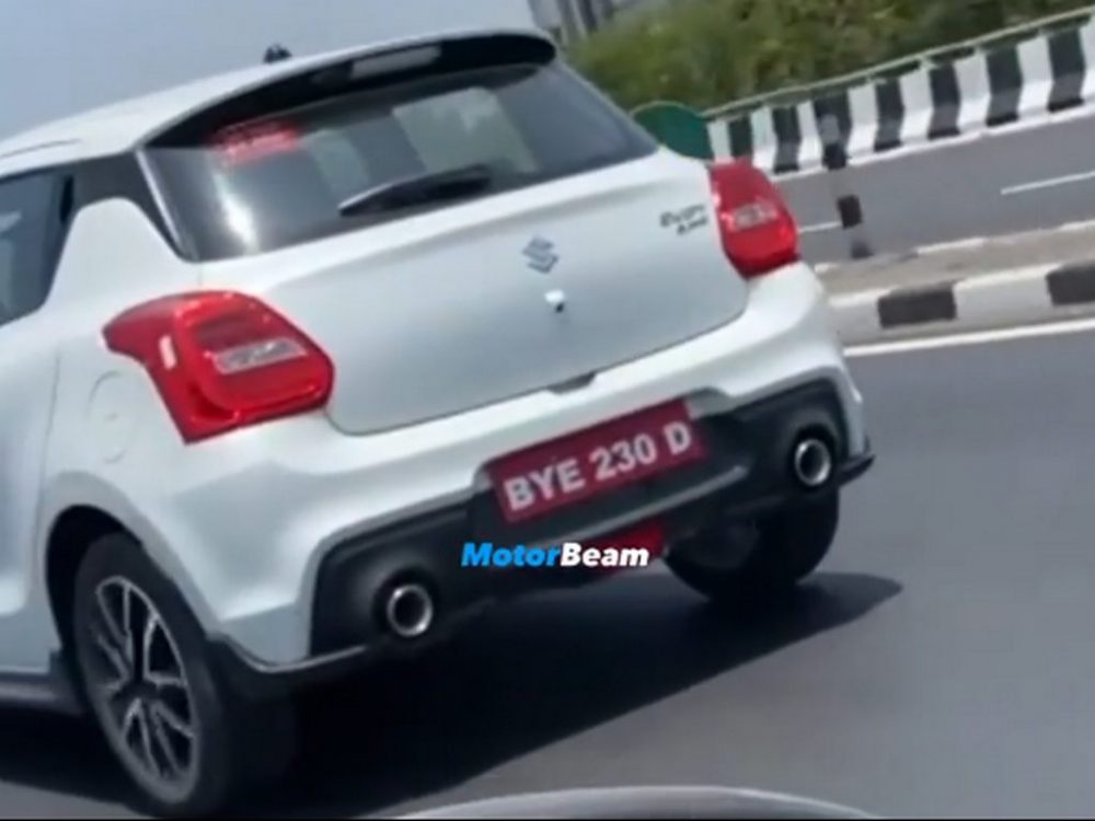 Suzuki Swift Sport Spotted Again; Under Extensive ARAI Testing - shot