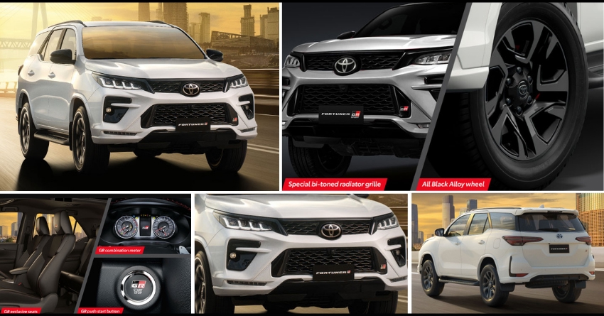 2022 Toyota Fortuner GR Sport Spotted At Dealership; Exclusive Photos - background