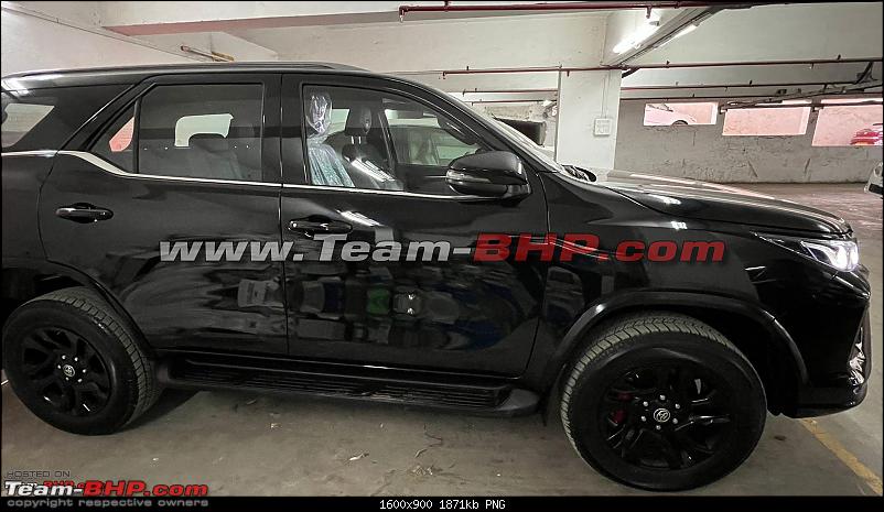 2022 Toyota Fortuner GR Sport Spotted At Dealership; Exclusive Photos - photograph