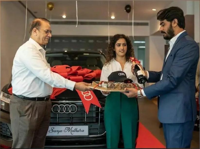 Sanya Malhotra Gifts Herself An Audi Q8 Worth Rs 1.40 Crore - view