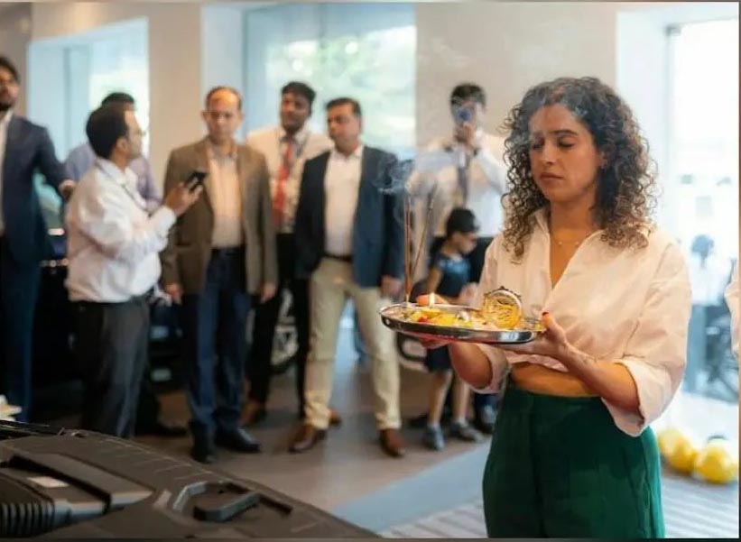 Sanya Malhotra Gifts Herself An Audi Q8 Worth Rs 1.40 Crore - right