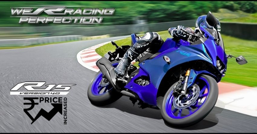 Yamaha R15 Version 4.0 Price Increased in India Once Again