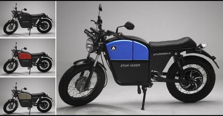 Atum Vader High-Speed Electric Bike Launched At Rs 99,999