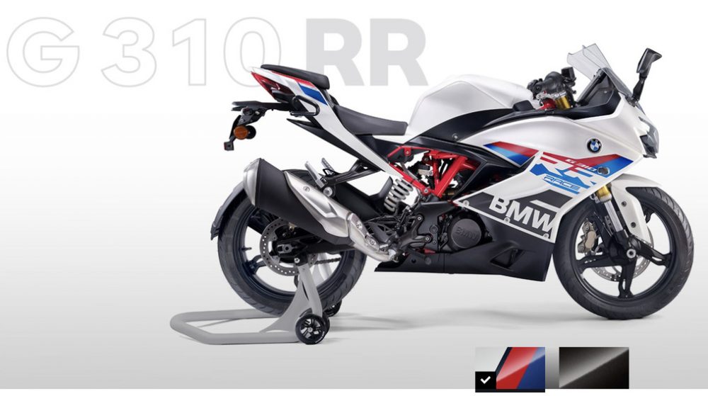 BMW G310 RR Bookings Surpass 1000 Units; Deliveries Started - background