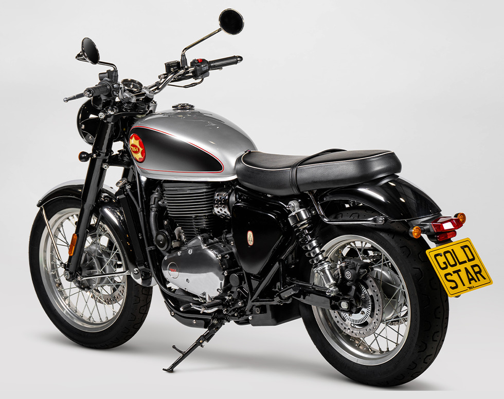 BSA Gold Star 650 Price Revealed; Rivals Royal Enfield Interceptor 650 - close-up
