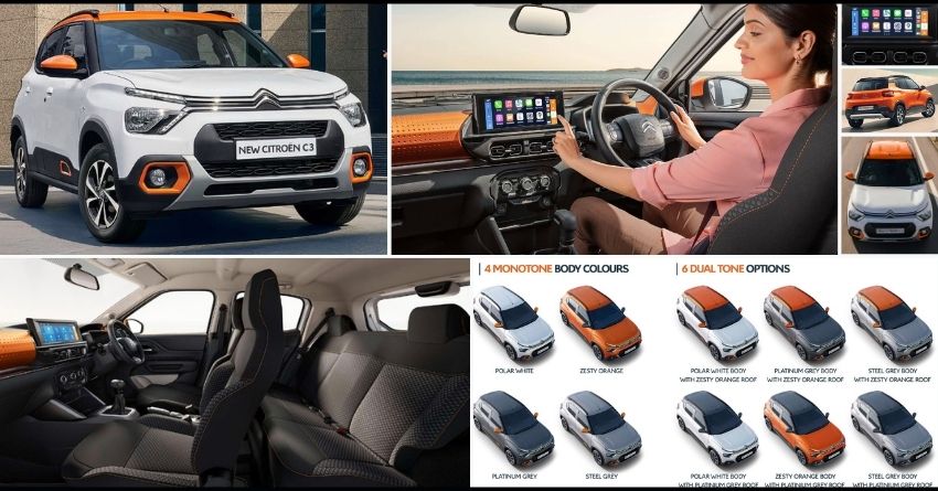 Citroen C3 Mini SUV Launched in India; Full Price List Revealed