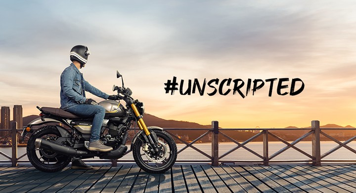 The Upcoming TVS Ronin Scrambler Is Likely A 225cc Bike - front