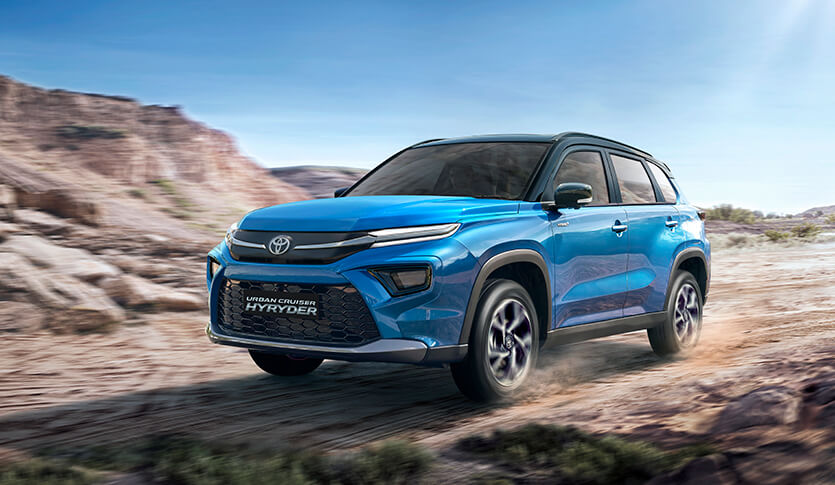 Toyota Hyryder SUV Bookings Open in India for Rs 25,000 - snapshot