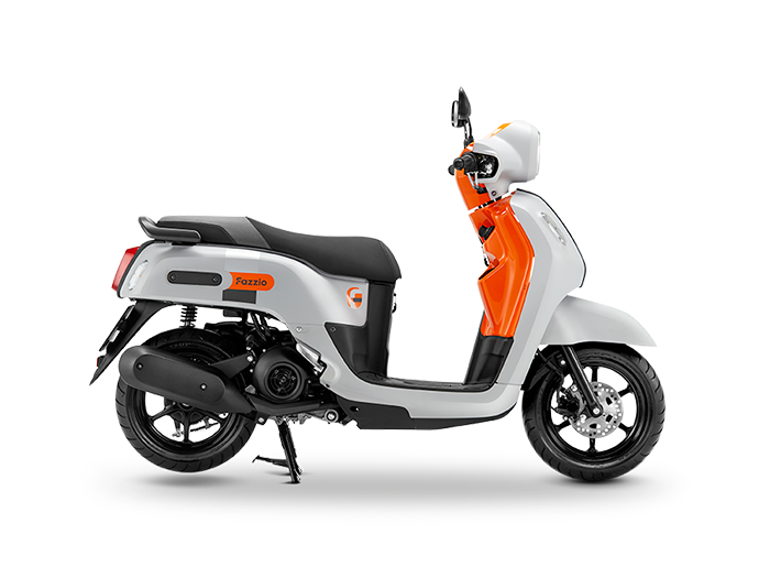 New 125cc Yamaha Fazzio Retro Scooter Makes Official Debut - left