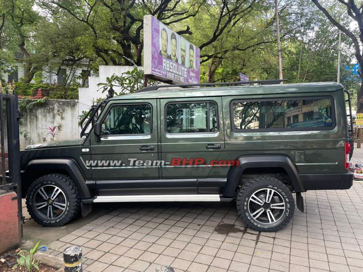13-Seater Force Gurkha Spied in Production Ready Guise - frame