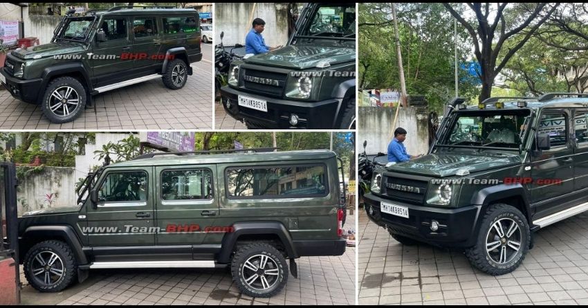13-Seater Force Gurkha Spied in Production Ready Guise