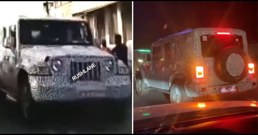 5-Door Mahindra Thar Confirmed - Spotted Testing in India