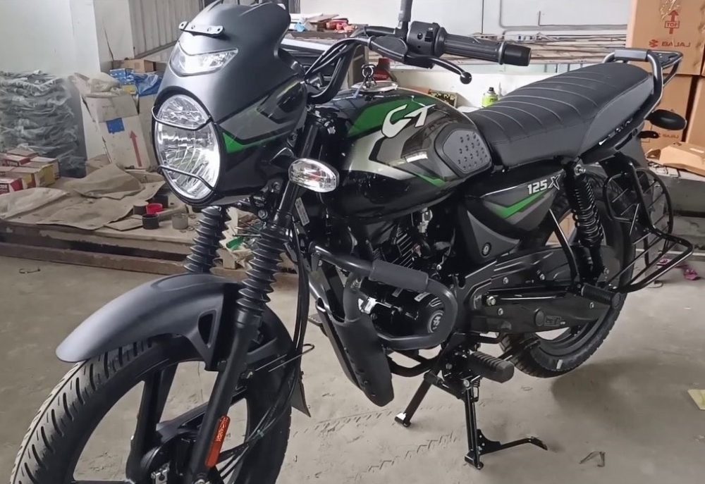 Bajaj CT125X Spotted At A Dealership; Hints Imminent Launch - wide