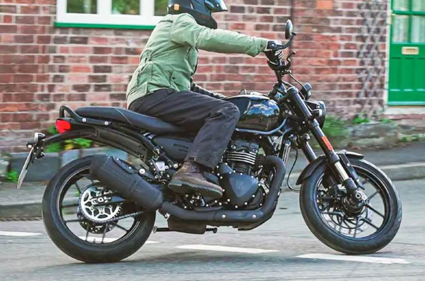 Bajaj-Triumph Motorcycle Spotted Again; Royal Enfield Rival - back