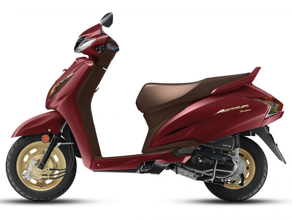 New Honda Activa Premium Edition Makes Official Debut at Rs 75,400 - background