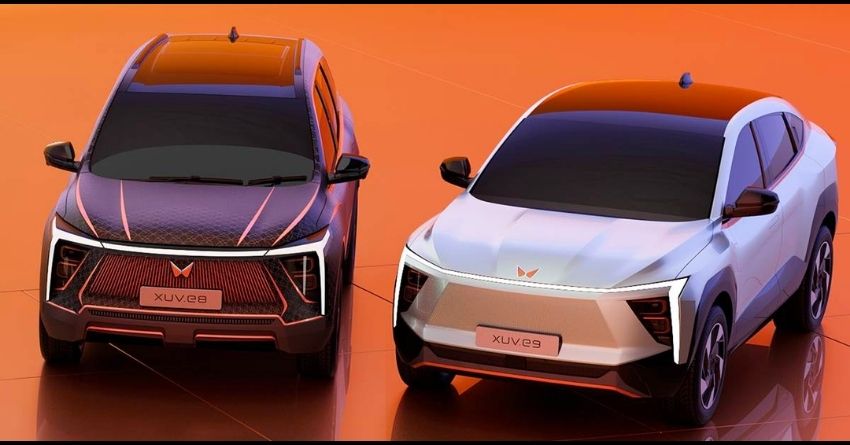 2 New Mahindra XUV.e Electric SUVs Make Official Debut