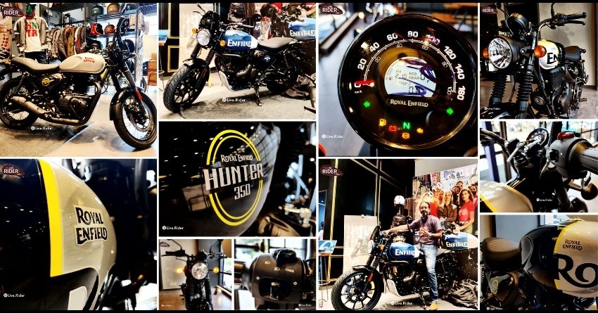 New Royal Enfield Hunter 350 Reaches Dealerships - Live Photos