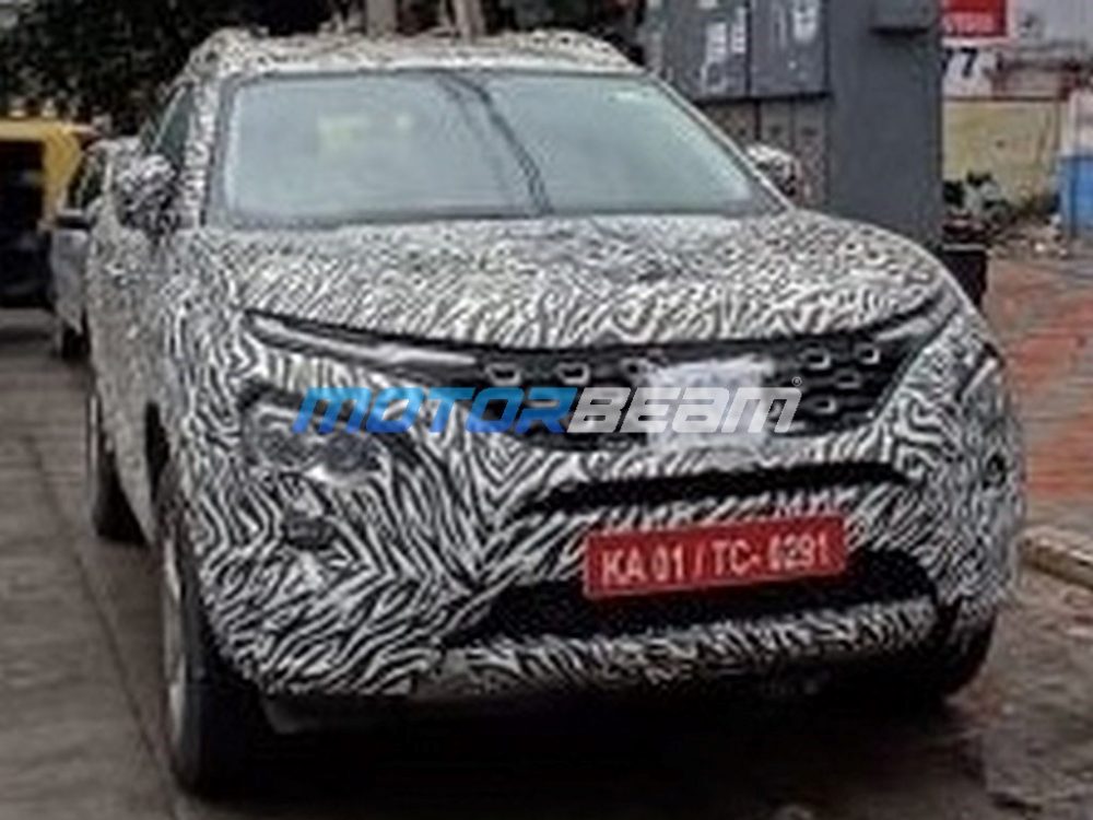 2023 Tata Safari SUV Captured While Testing For The First Time - picture