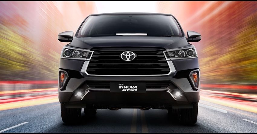 Toyota Innova Crysta Diesel Bookings Stopped Till January 2023