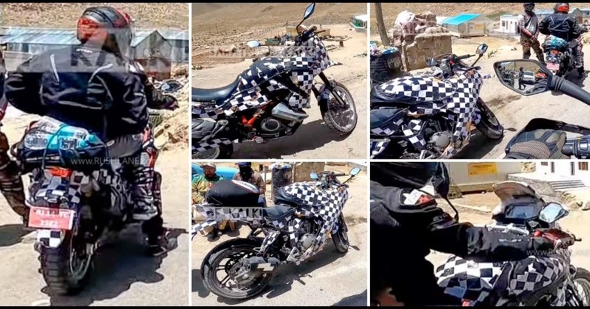 All-New 300cc Hero Motorcycles Spied Testing in Ladakh