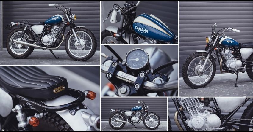 Meet Blue and White Yamaha SR 150 - Looks Fantabulous!