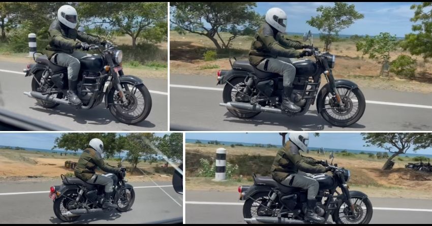 2023 Royal Enfield Bullet 350 Spotted - New Standard Model is Coming! - macro