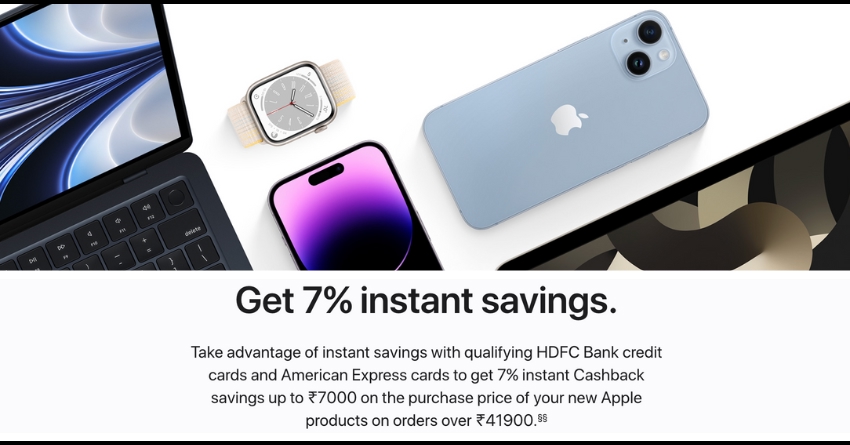 Apple Diwali Offers Revealed; Up To Rs. 7,000 Instant Discount