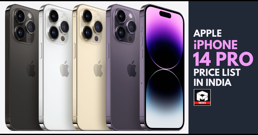 Apple iPhone 14 Pro Launched in India - Full Specs and Price List