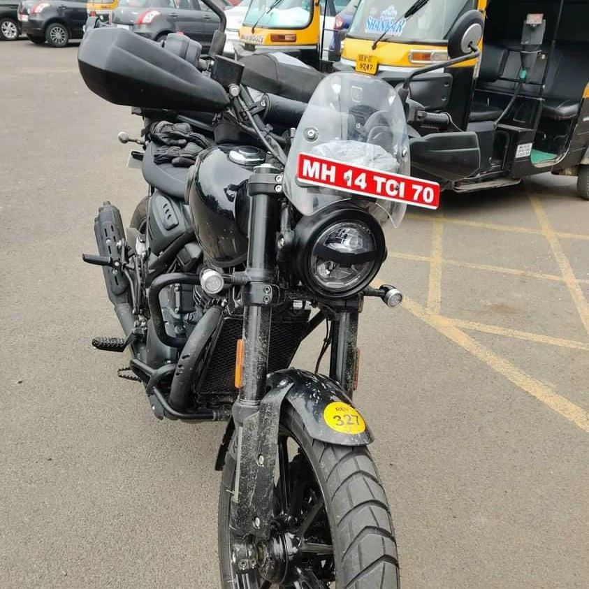 Bajaj-Triumph India-Spec Motorcycle - Live Photos and Details - shot