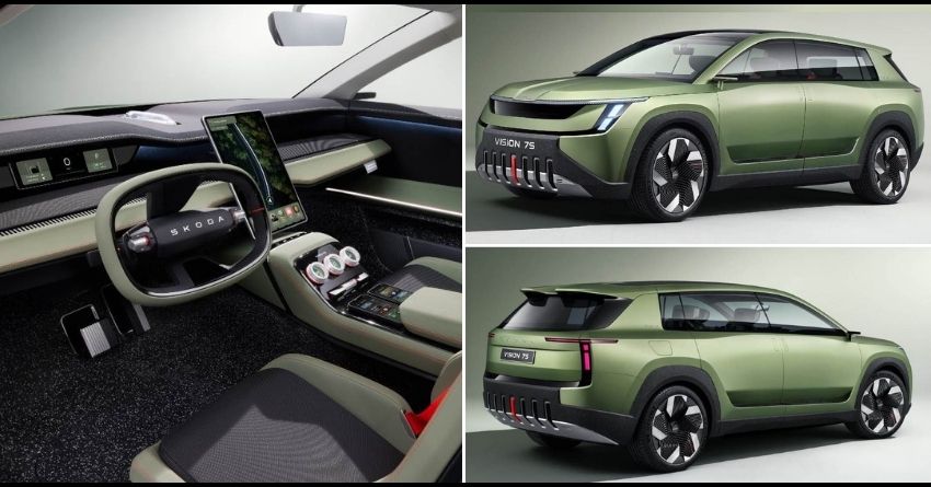 Skoda Vision 7S Concept SUV Official Photos and Details