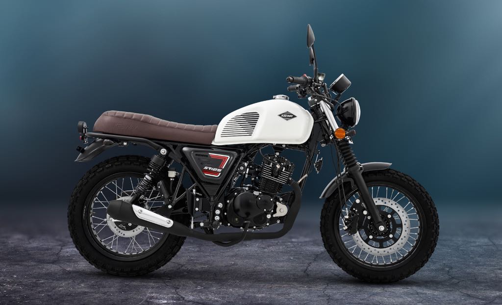 Yamaha RX100-Inspired Keeway SR125 Launched At Rs 1.19 Lakh - front