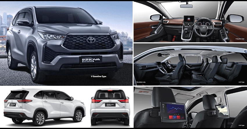 2023 Toyota Innova Zenix Exterior, Interior, Price and Colours Revealed