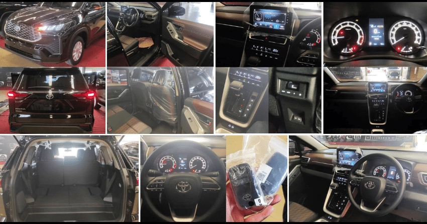 New Toyota Innova HyCross Base Model Live Photos and Details