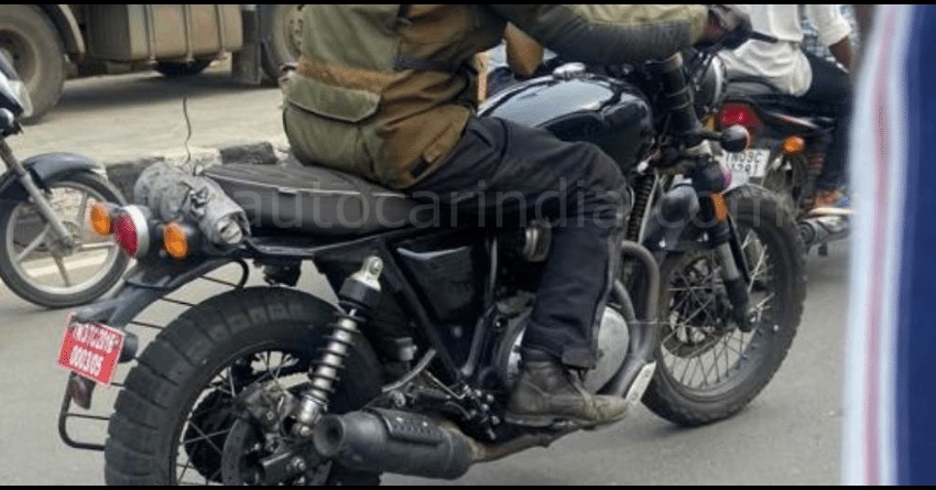Royal Enfield Scrambler 650 Spotted Testing On Indian Roads
