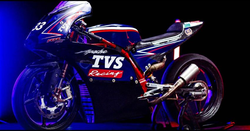 TVS Apache RR 310 Drag Race Model Makes Official Debut