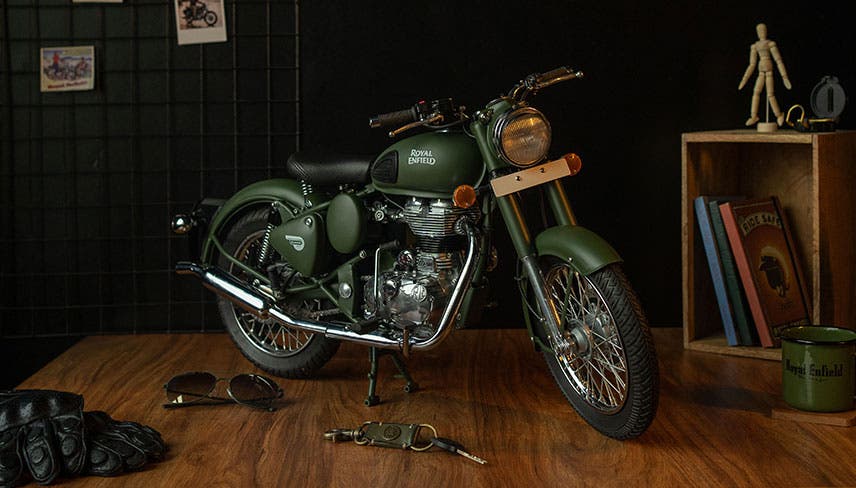 Mini Royal Enfield Classic Model Launched at Rs 67,990 - pic