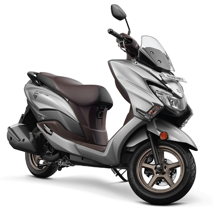 New 125cc Suzuki Scooter Launched in India - Details and Photos - foreground