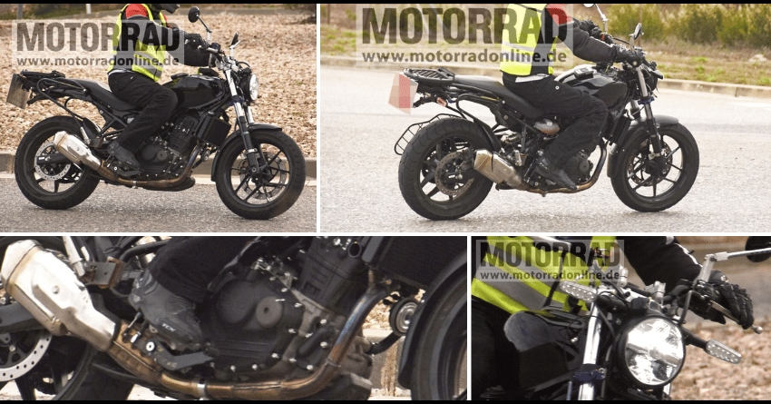 Royal Enfield Hunter 450 Spotted - Live Photos and Details