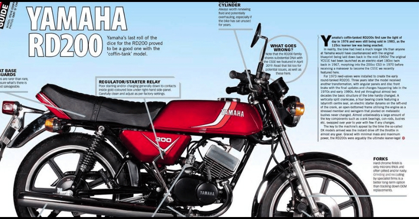 New Yamaha RX100 To Get A Bigger Engine - RX200 Coming?