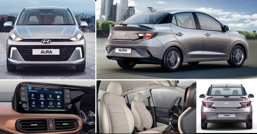 2023 Hyundai Aura Sedan Revealed - Official Photos & Details