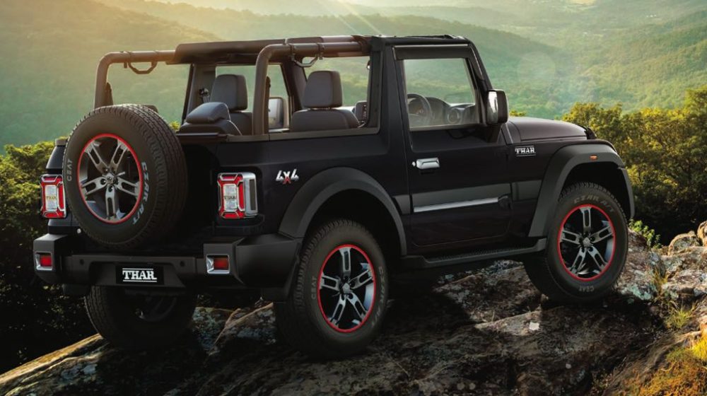 2023 Mahindra Thar Launch Today - Official Brochure Leaked! - right