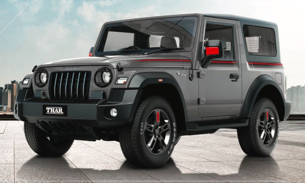 2023 Mahindra Thar Launch Today - Official Brochure Leaked! - close-up