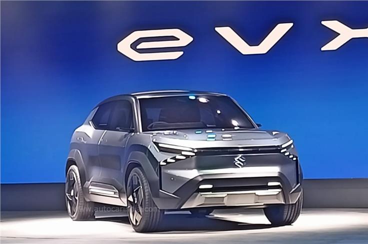 Maruti Suzuki eVX Electric SUV Unveiled At Auto Expo 2023 - photo